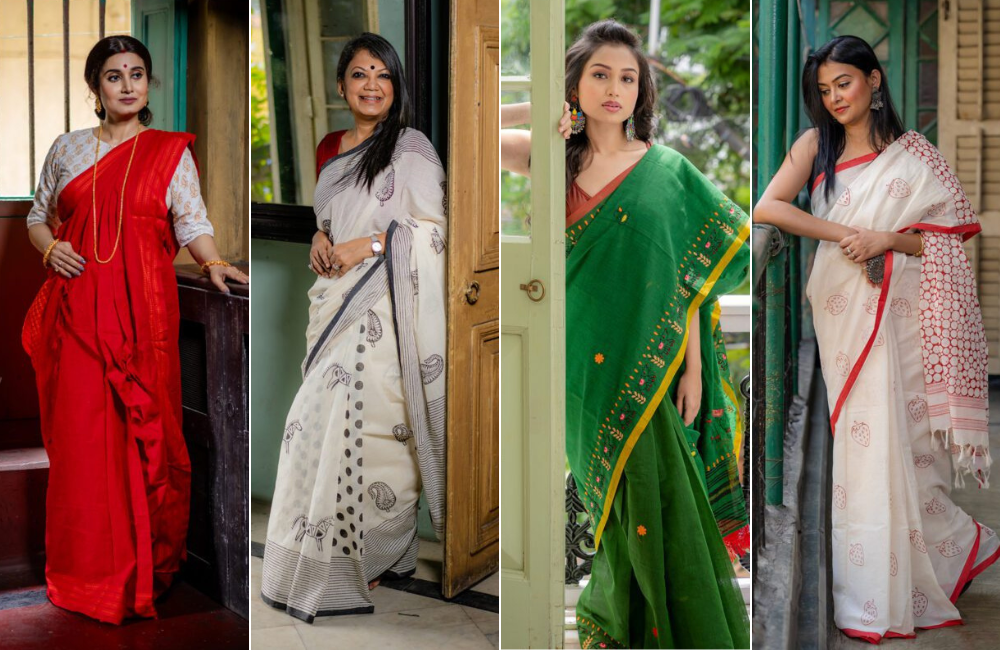 Unveiling the Charm of Bengal Cotton Saree: Find Your Perfect Drapes Online