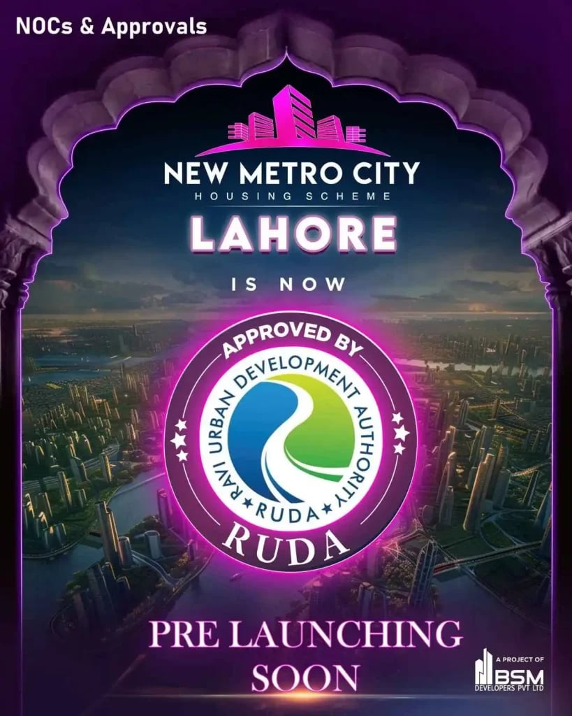 New Metro City Lahore Infrastructure and Connectivity with Services