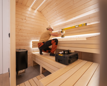 Home Sauna Installation