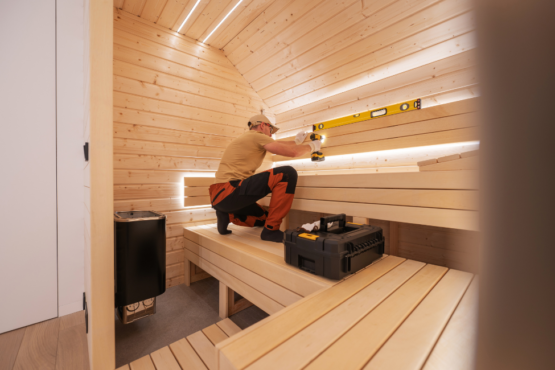 Home Sauna Installation