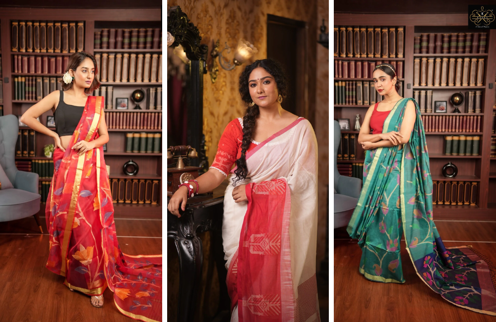 Dhakai Jamdani Sarees – A Testament to The Fine Art of Weaving